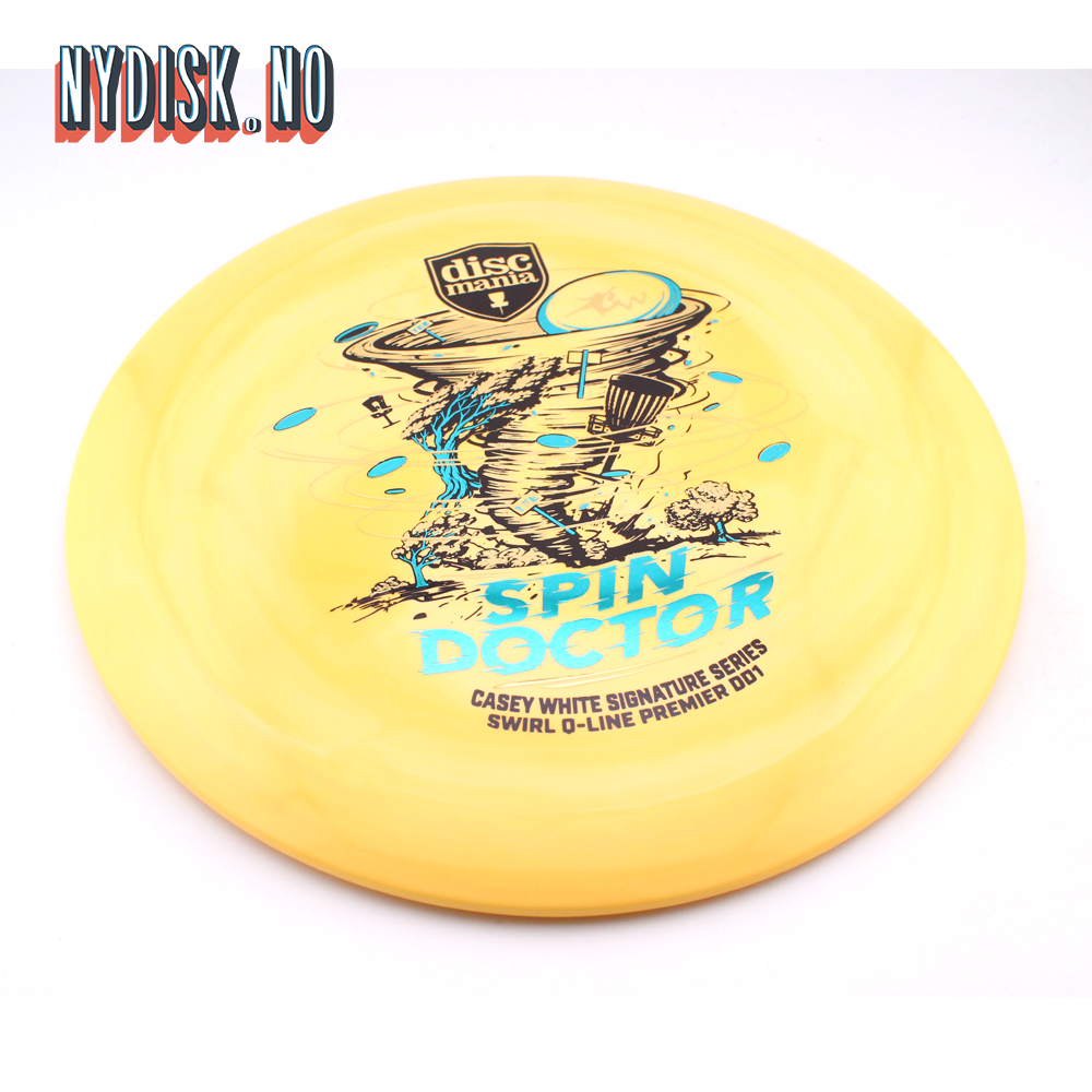 Discmania Q-Line Swirl Premier DD1 Spin Doctor - Casey White 2026