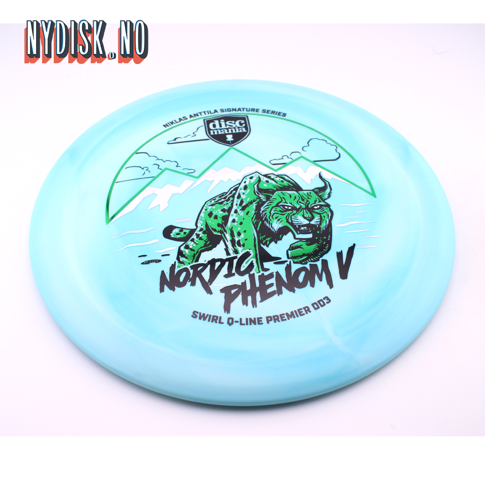 Discmania Q-Line Swirl Premier DD3 - Nordic Phenom 5