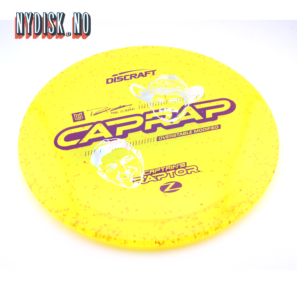 Discraft Z Confetti Captain's Raptor - Uli x Brad