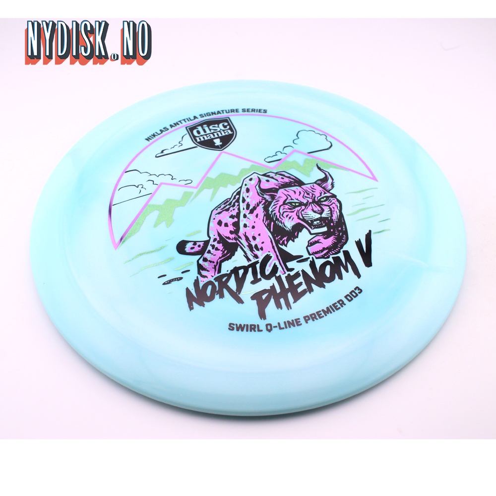 Discmania Q-Line Swirl Premier DD3 - Nordic Phenom 5