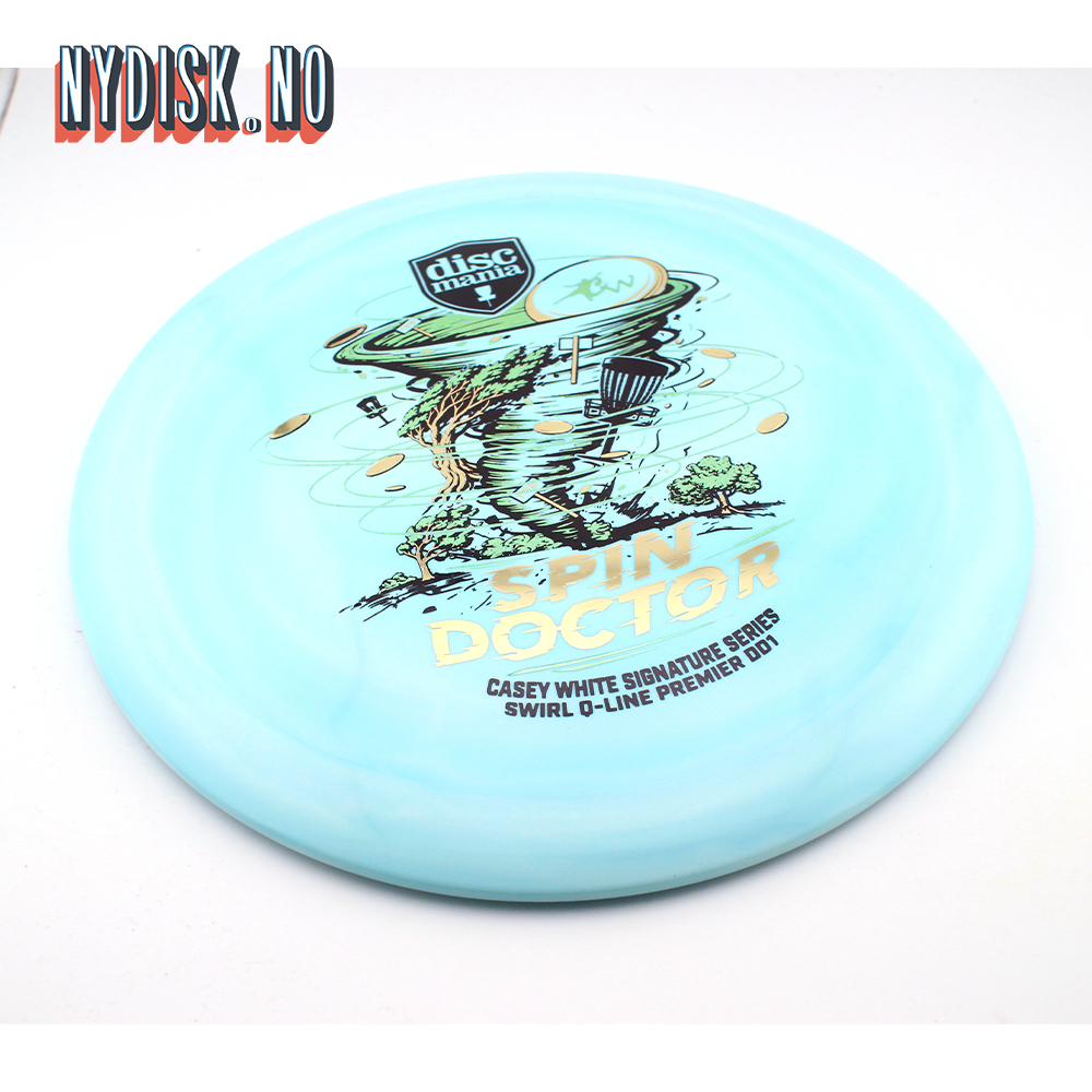 Discmania Q-Line Swirl Premier DD1 Spin Doctor - Casey White 2026