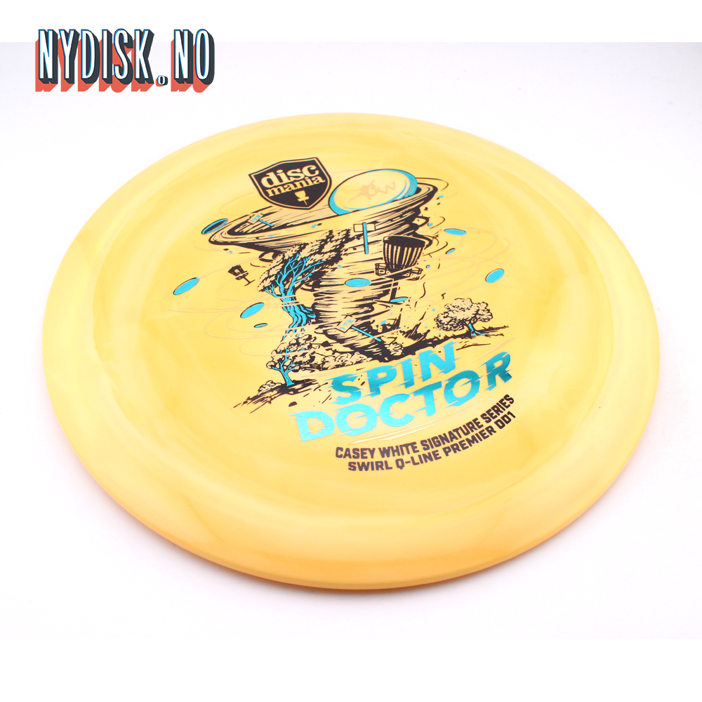 Discmania Q-Line Swirl Premier DD1 Spin Doctor - Casey White 2026