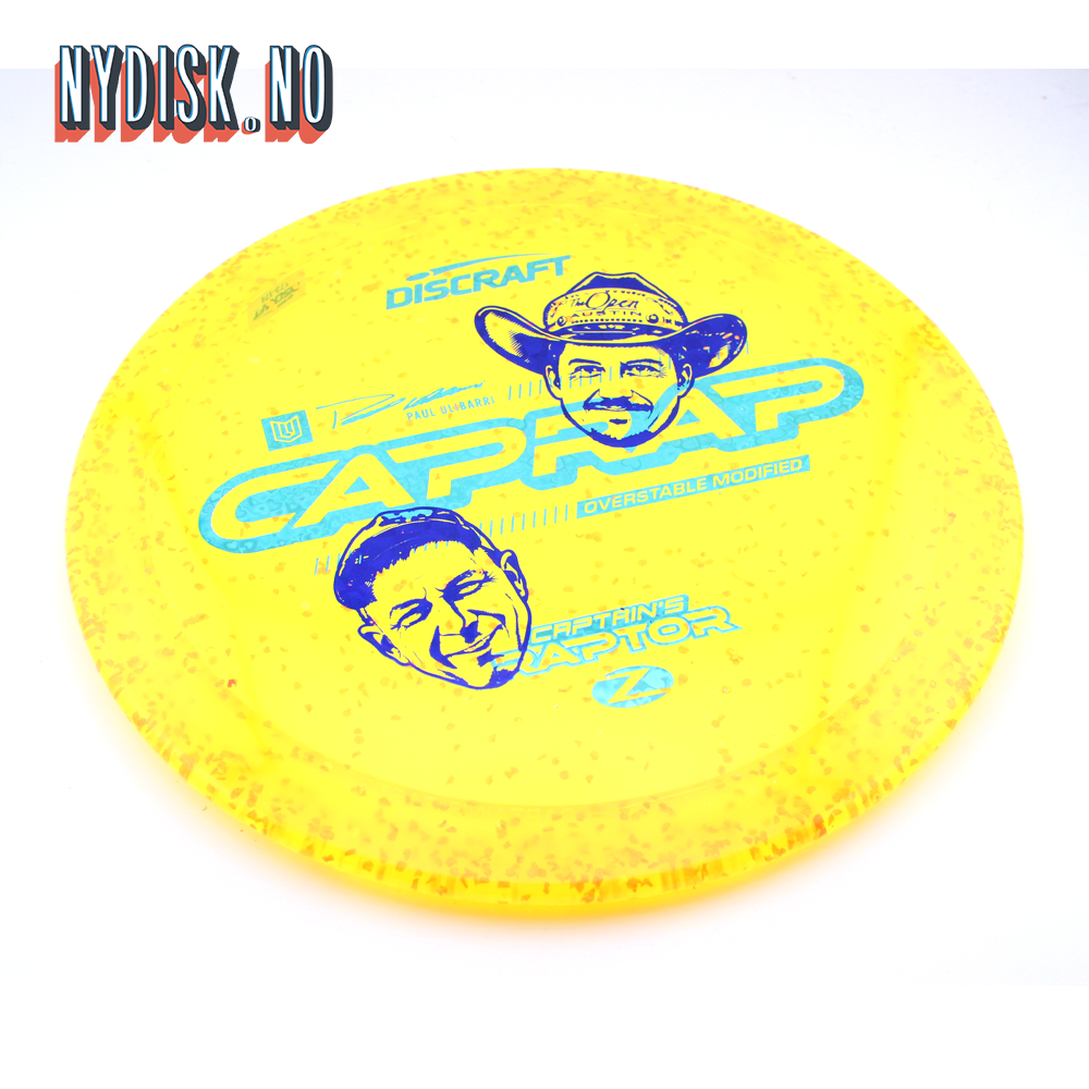 Discraft Z Confetti Captain's Raptor - Uli x Brad