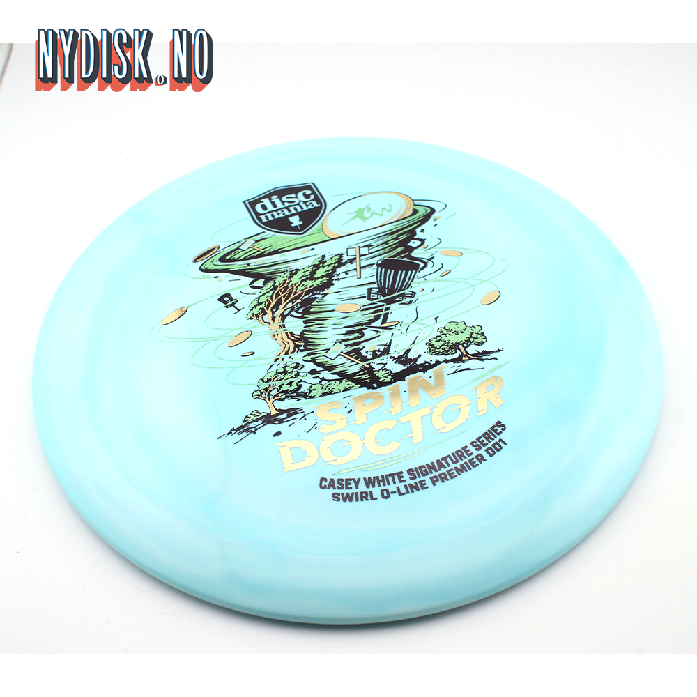 Discmania Q-Line Swirl Premier DD1 Spin Doctor - Casey White 2026