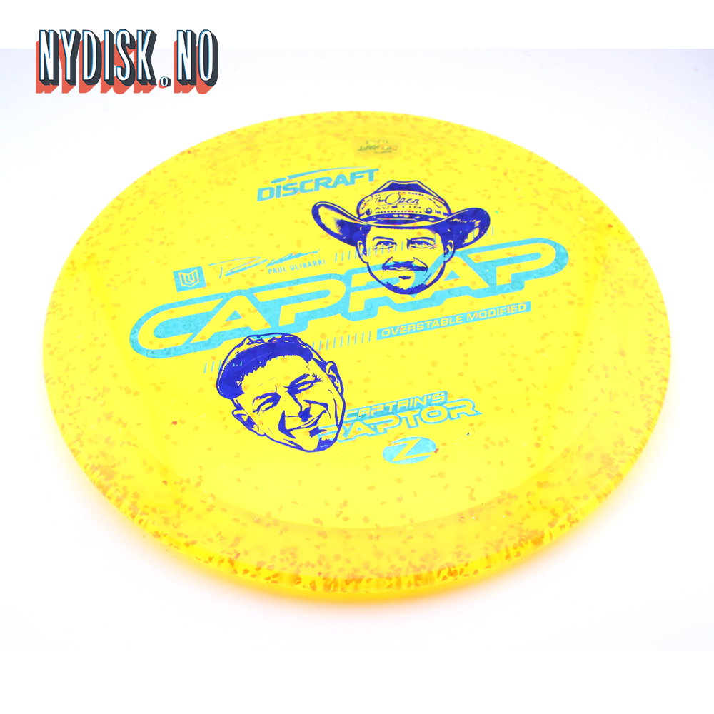 Discraft Z Confetti Captain's Raptor - Uli x Brad