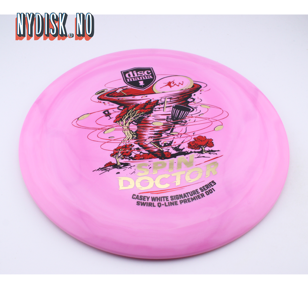 Discmania Q-Line Swirl Premier DD1 Spin Doctor - Casey White 2026