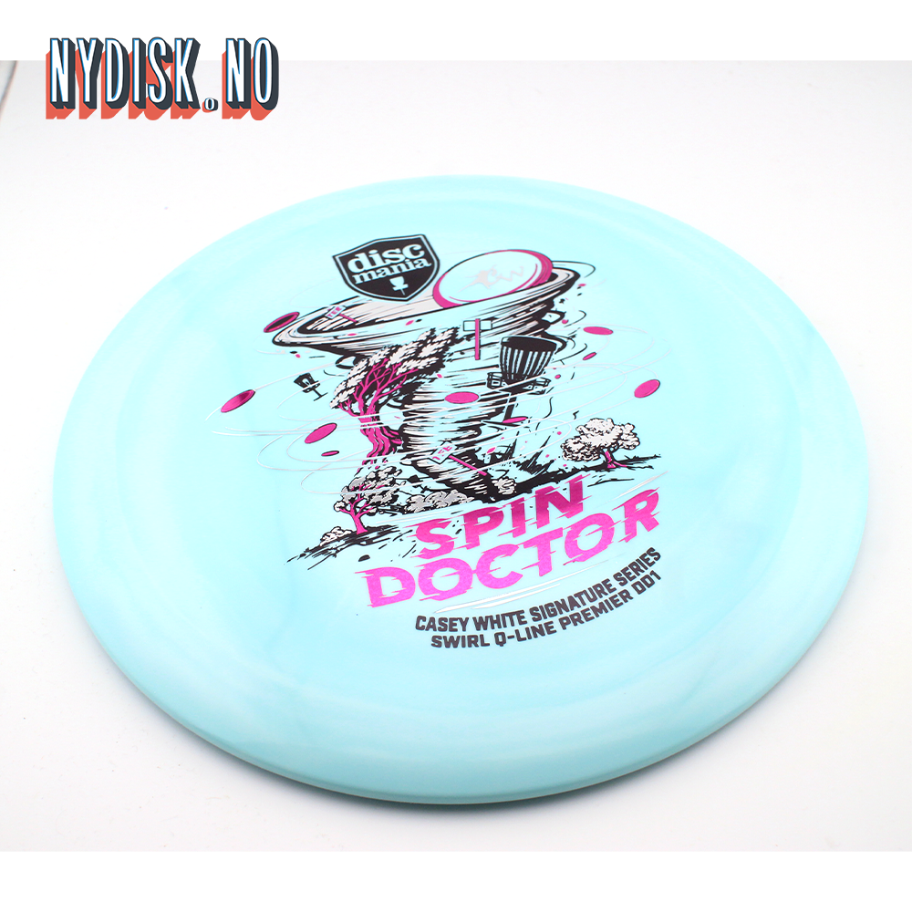 Discmania Q-Line Swirl Premier DD1 Spin Doctor - Casey White 2026