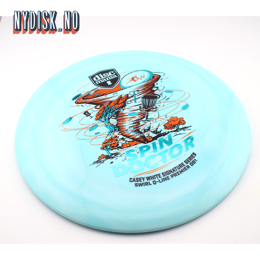 Discmania Q-Line Swirl Premier DD1 Spin Doctor - Casey White 2026
