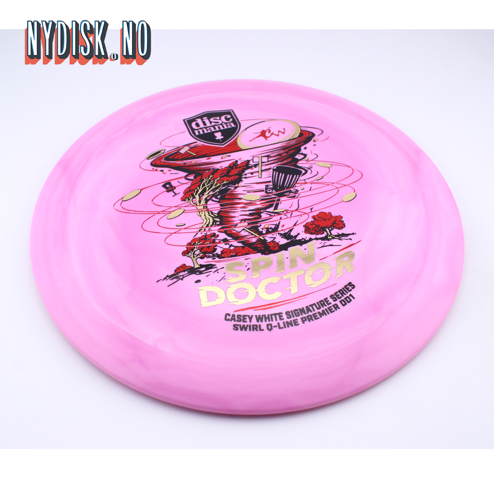 Discmania Q-Line Swirl Premier DD1 Spin Doctor - Casey White 2026