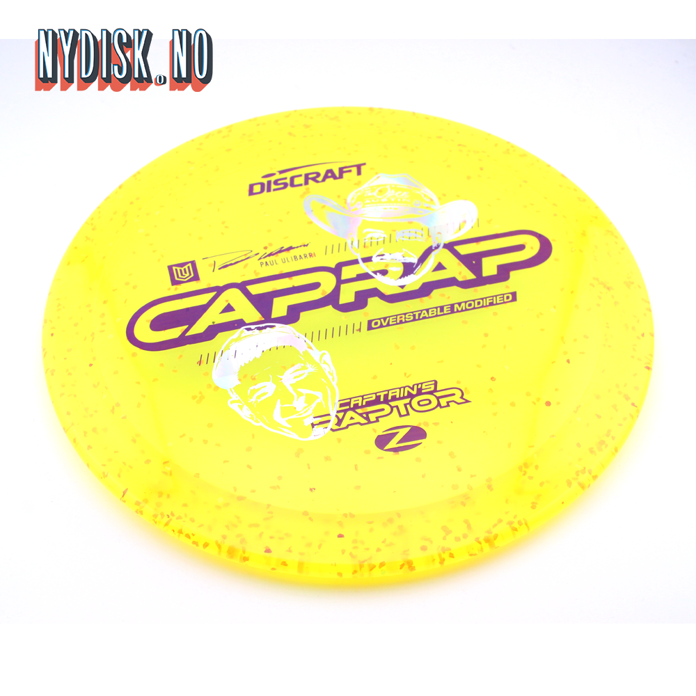 Discraft Z Confetti Captain's Raptor - Uli x Brad