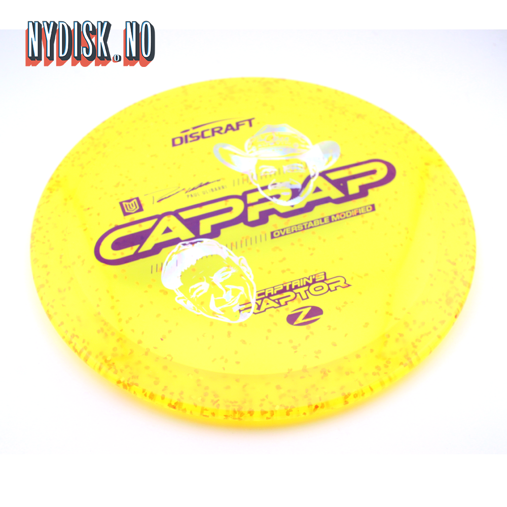 Discraft Z Confetti Captain's Raptor - Uli x Brad