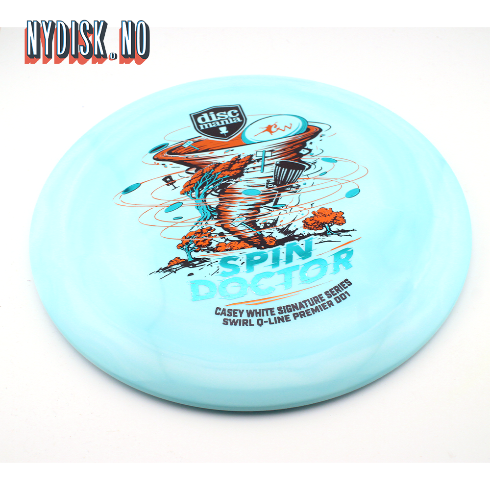Discmania Q-Line Swirl Premier DD1 Spin Doctor - Casey White 2026