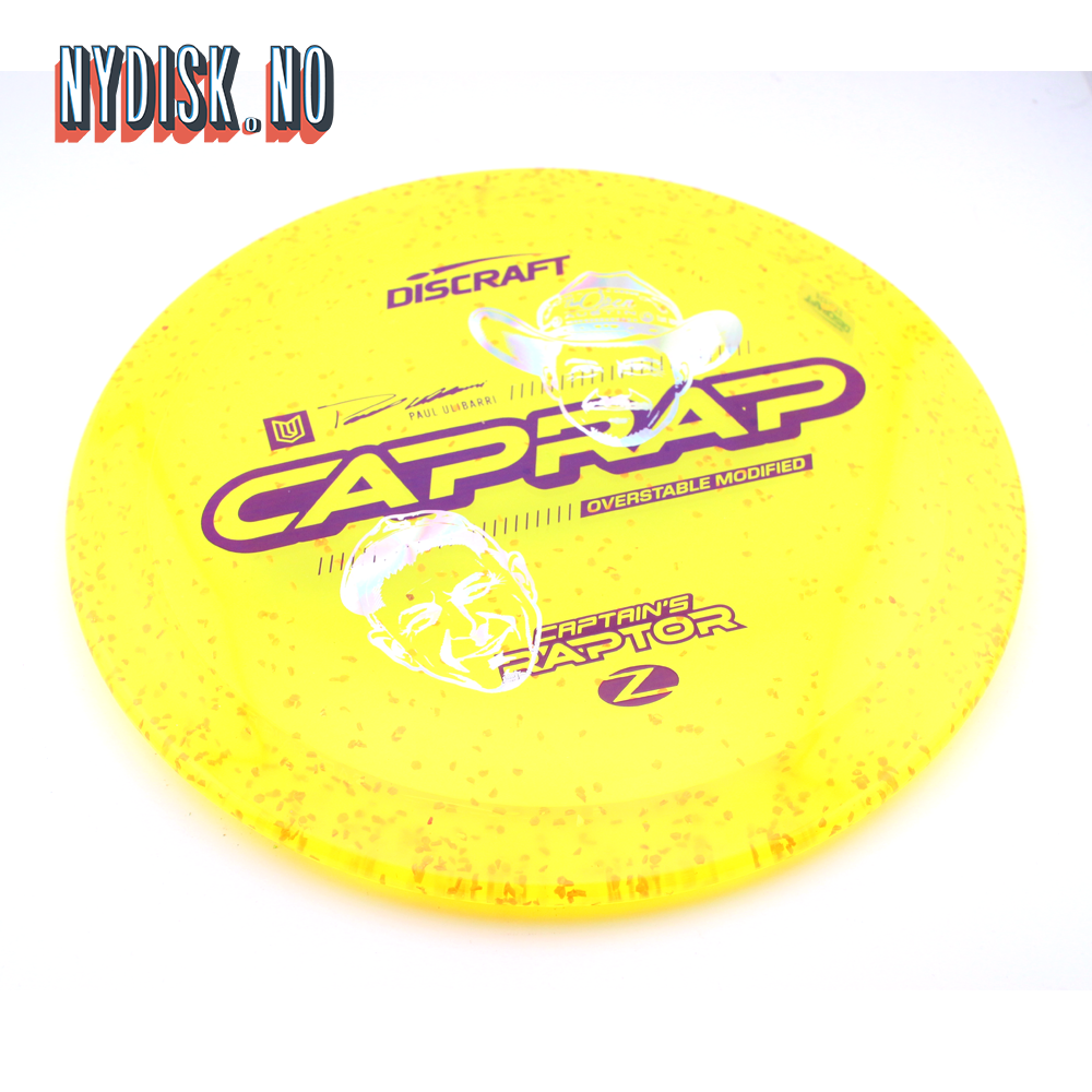 Discraft Z Confetti Captain's Raptor - Uli x Brad