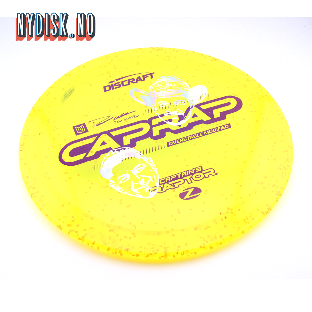 Discraft Z Confetti Captain's Raptor - Uli x Brad