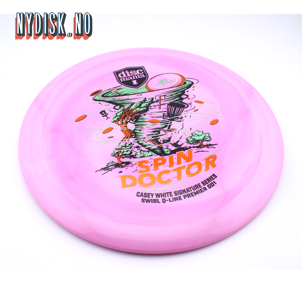 Discmania Q-Line Swirl Premier DD1 Spin Doctor - Casey White 2026