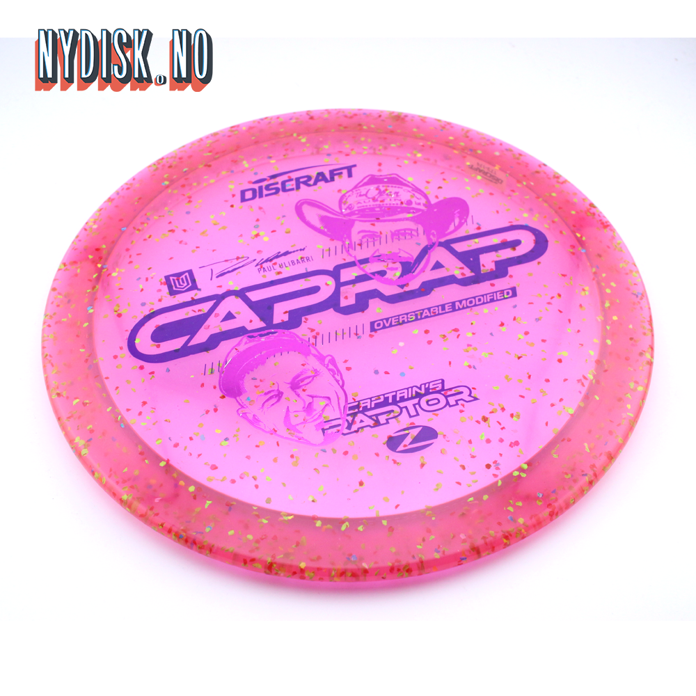Discraft Z Confetti Captain's Raptor - Uli x Brad
