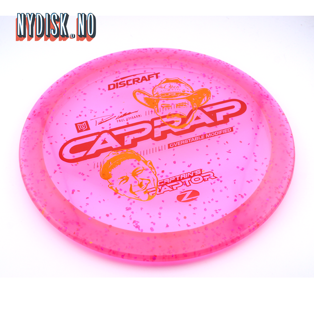 Discraft Z Confetti Captain's Raptor - Uli x Brad