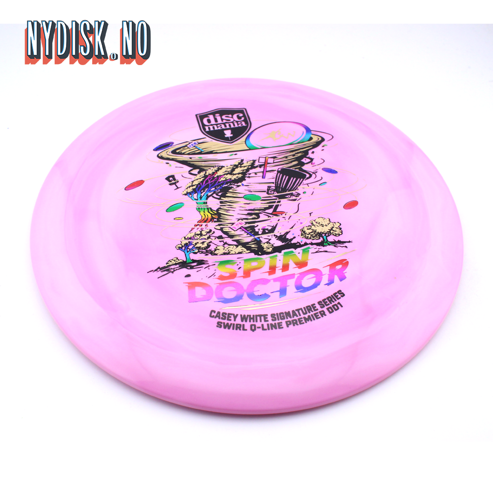 Discmania Q-Line Swirl Premier DD1 Spin Doctor - Casey White 2026