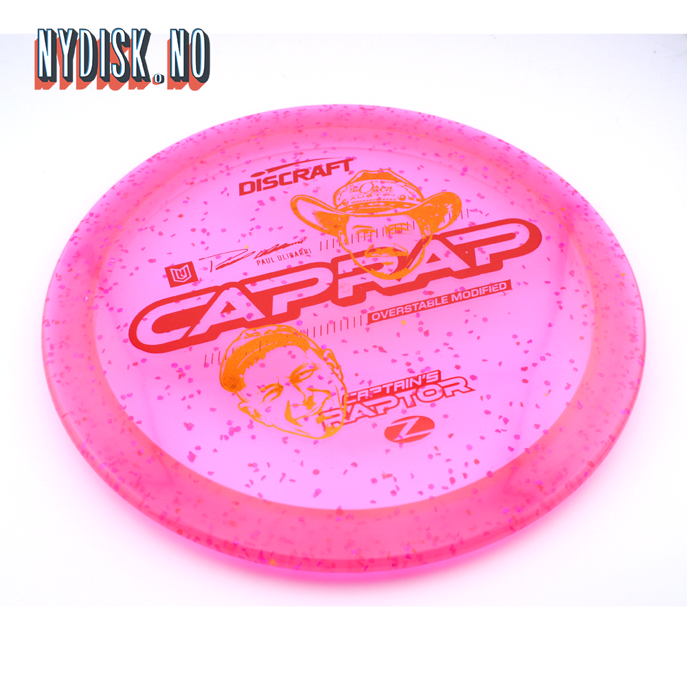 Discraft Z Confetti Captain's Raptor - Uli x Brad
