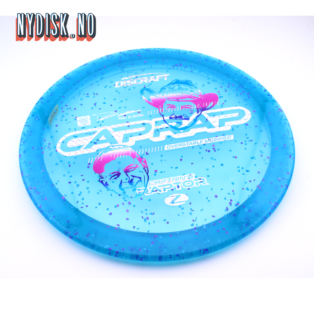Discraft Z Confetti Captain's Raptor - Uli x Brad