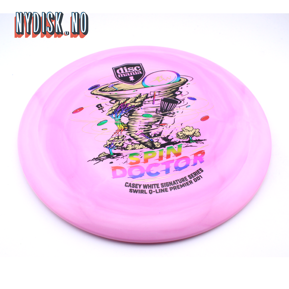 Discmania Q-Line Swirl Premier DD1 Spin Doctor - Casey White 2026