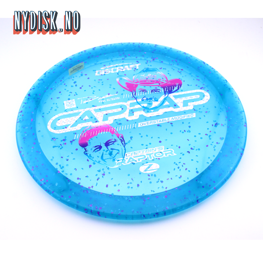 Discraft Z Confetti Captain's Raptor - Uli x Brad