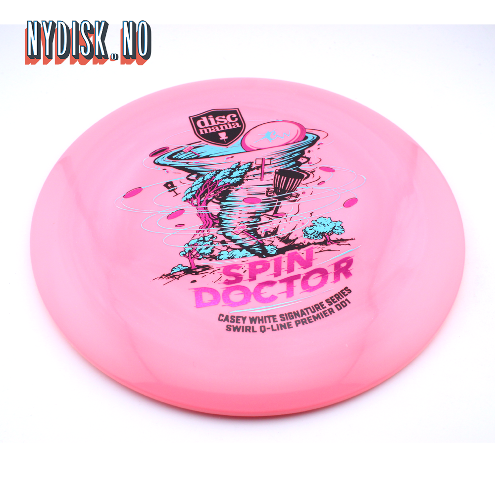 Discmania Q-Line Swirl Premier DD1 Spin Doctor - Casey White 2026