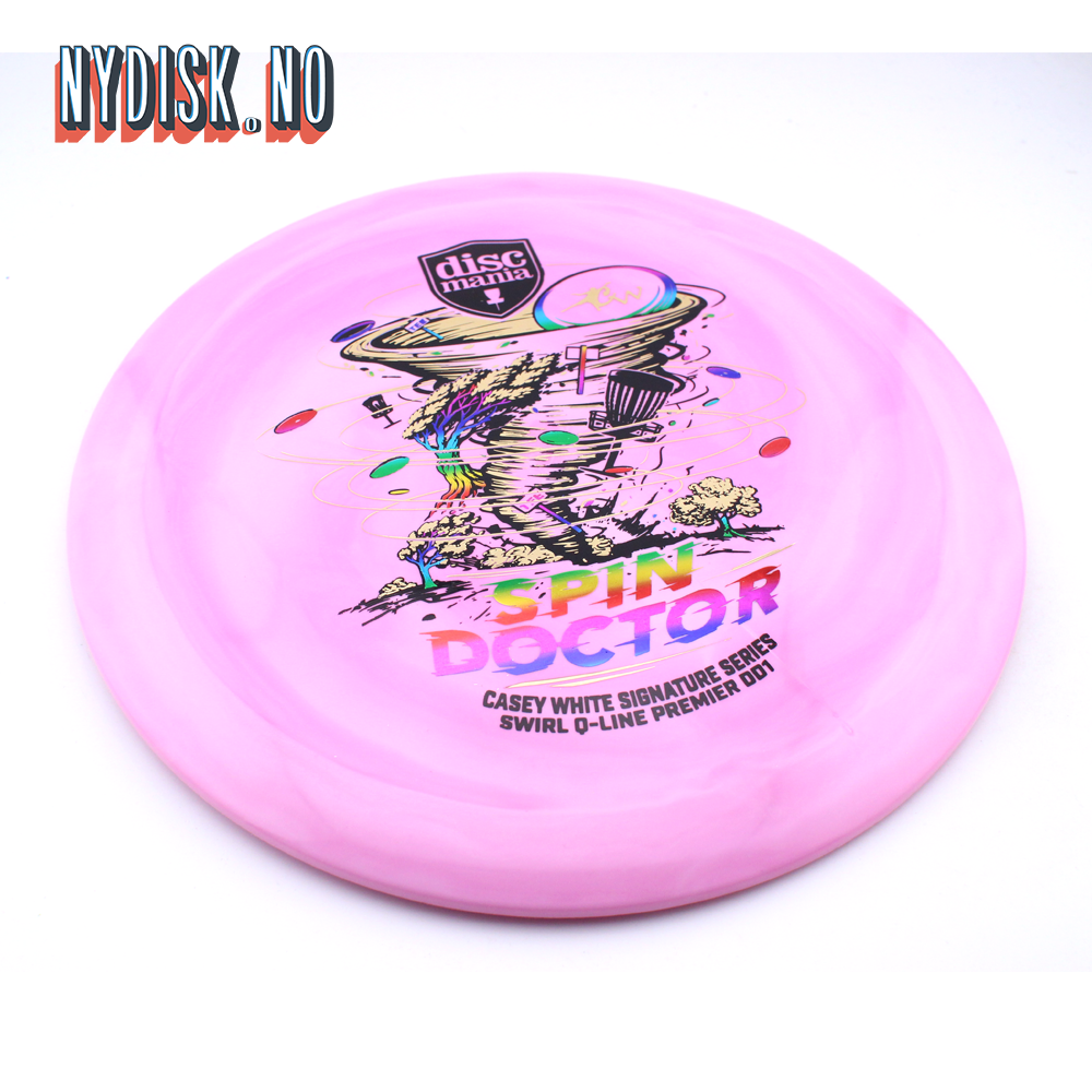 Discmania Q-Line Swirl Premier DD1 Spin Doctor - Casey White 2026