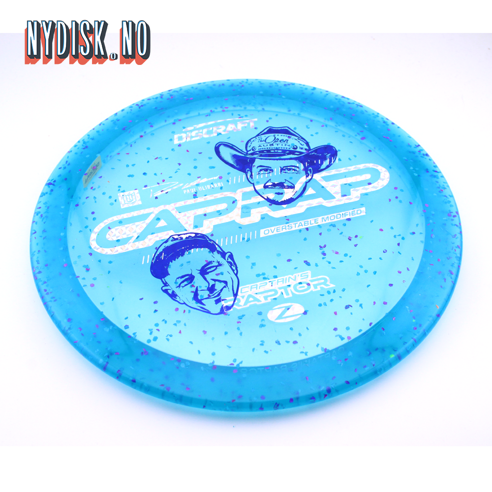 Discraft Z Confetti Captain's Raptor - Uli x Brad