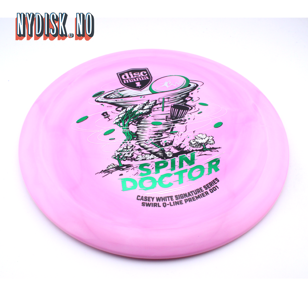 Discmania Q-Line Swirl Premier DD1 Spin Doctor - Casey White 2026