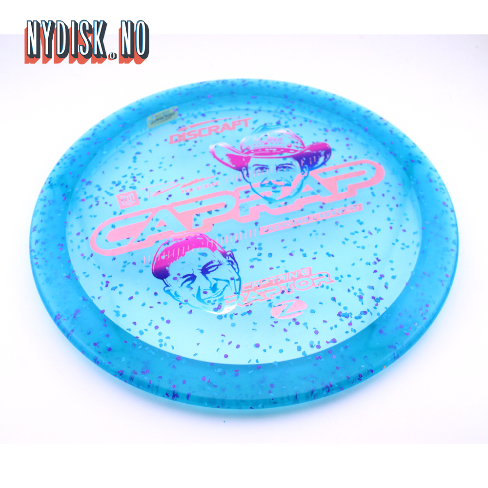 Discraft Z Confetti Captain's Raptor - Uli x Brad
