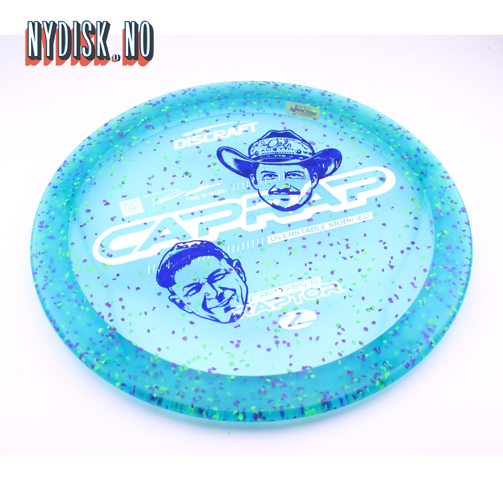 Discraft Z Confetti Captain's Raptor - Uli x Brad