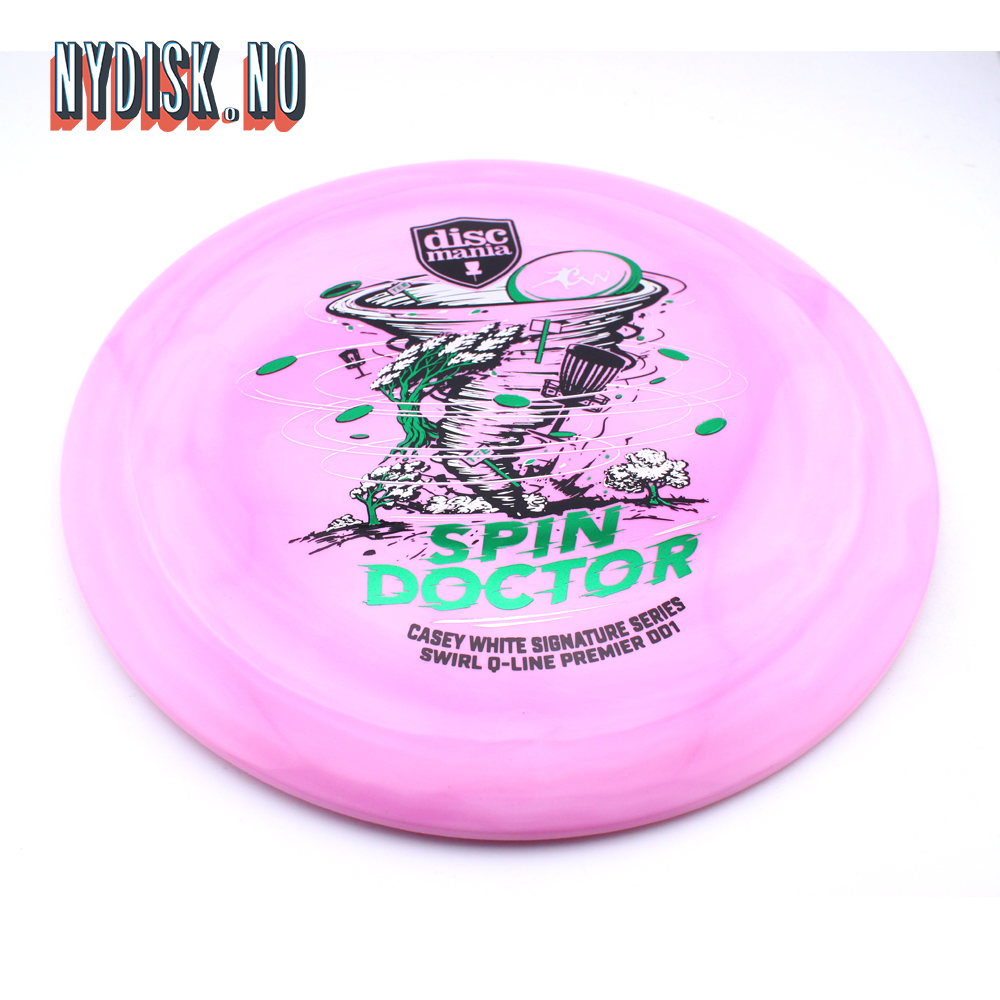Discmania Q-Line Swirl Premier DD1 Spin Doctor - Casey White 2026