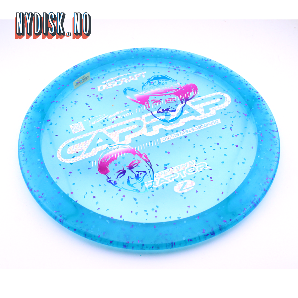 Discraft Z Confetti Captain's Raptor - Uli x Brad