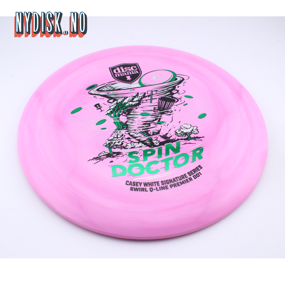 Discmania Q-Line Swirl Premier DD1 Spin Doctor - Casey White 2026