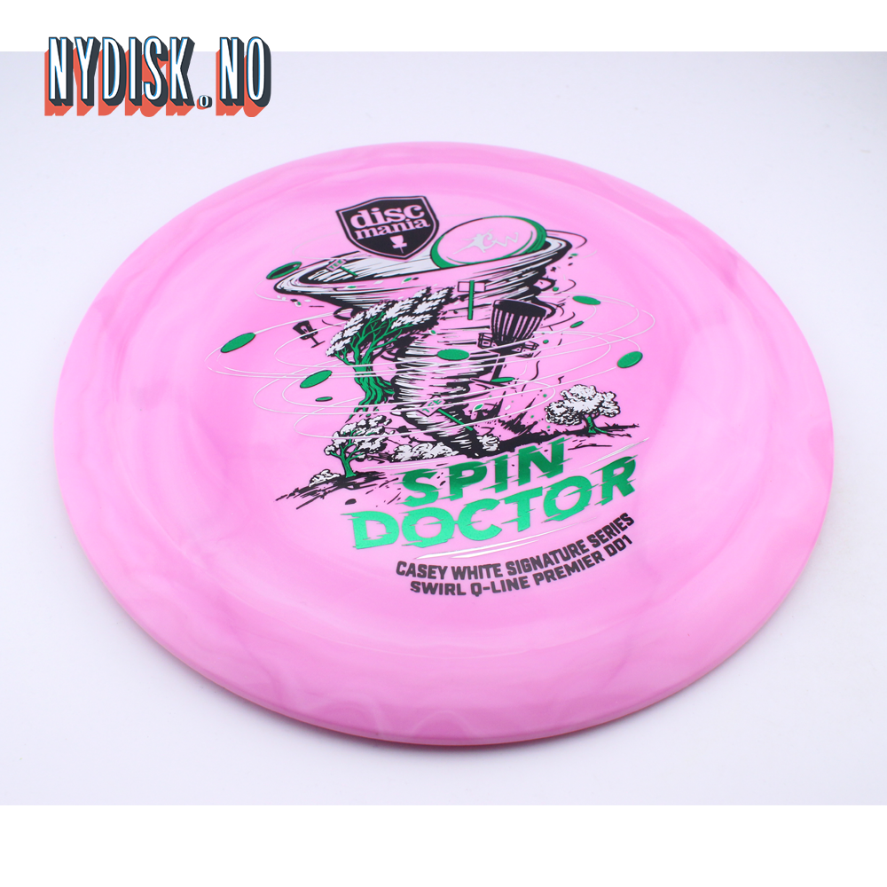 Discmania Q-Line Swirl Premier DD1 Spin Doctor - Casey White 2026