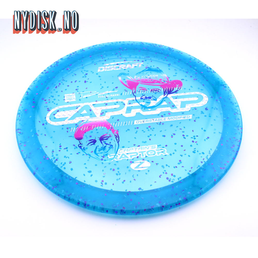 Discraft Z Confetti Captain's Raptor - Uli x Brad