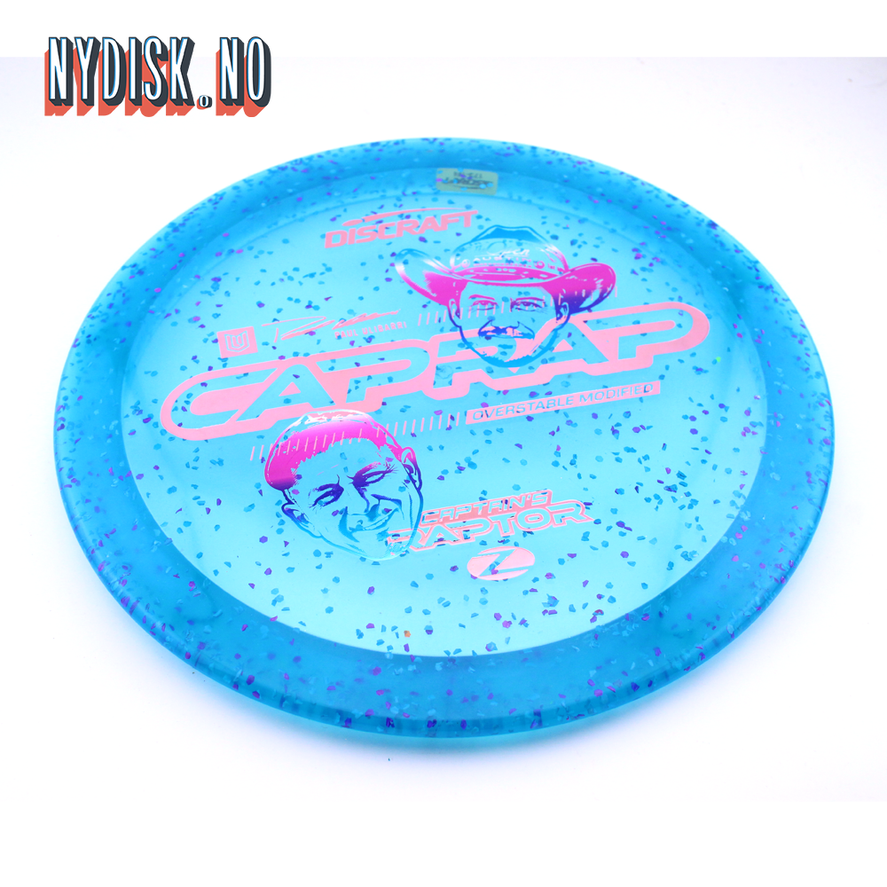 Discraft Z Confetti Captain's Raptor - Uli x Brad