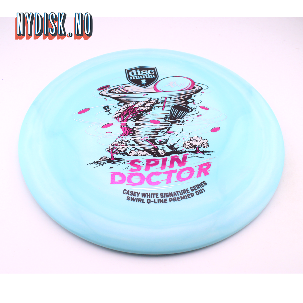 Discmania Q-Line Swirl Premier DD1 Spin Doctor - Casey White 2026