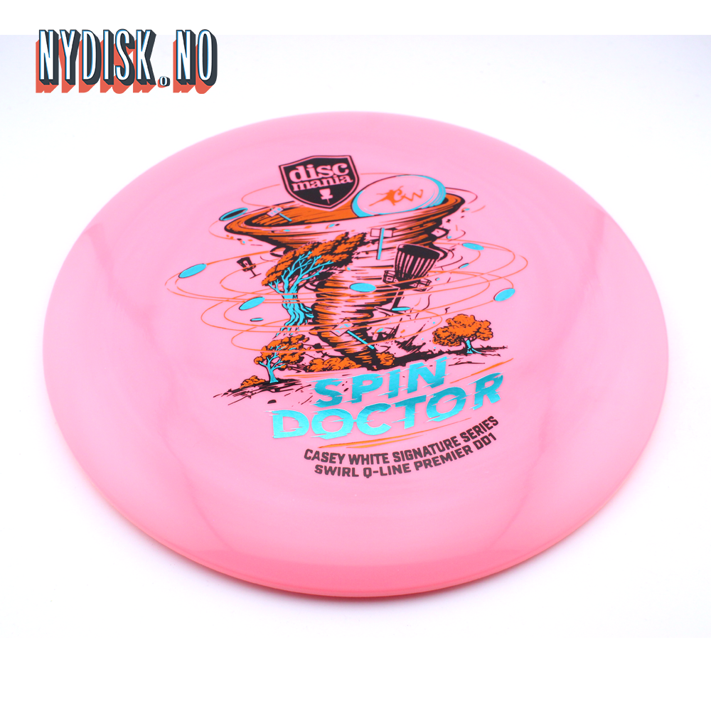 Discmania Q-Line Swirl Premier DD1 Spin Doctor - Casey White 2026