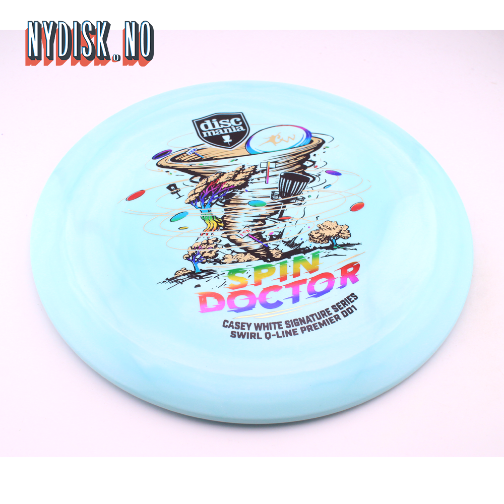 Discmania Q-Line Swirl Premier DD1 Spin Doctor - Casey White 2026