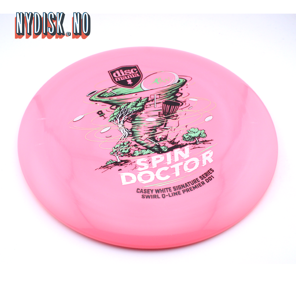 Discmania Q-Line Swirl Premier DD1 Spin Doctor - Casey White 2026