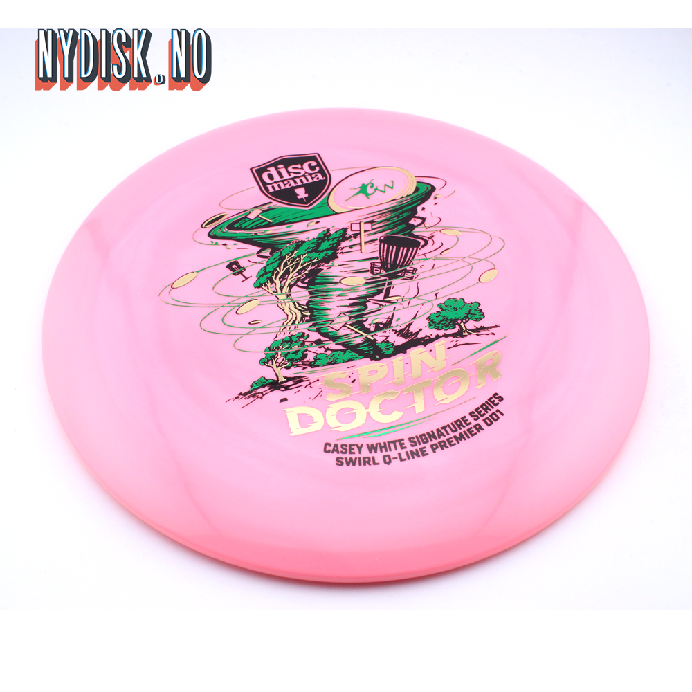 Discmania Q-Line Swirl Premier DD1 Spin Doctor - Casey White 2026