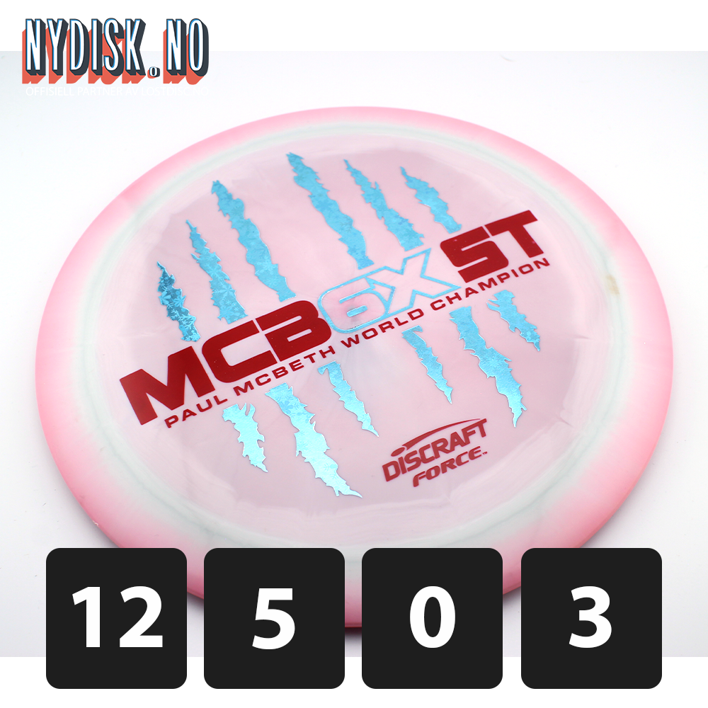 Discraft ESP Force - Paul McBeth 6X Claw