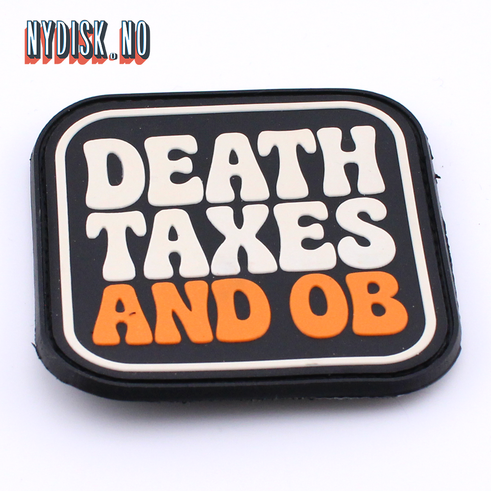 PVC Patch - Death, Taxes & OB