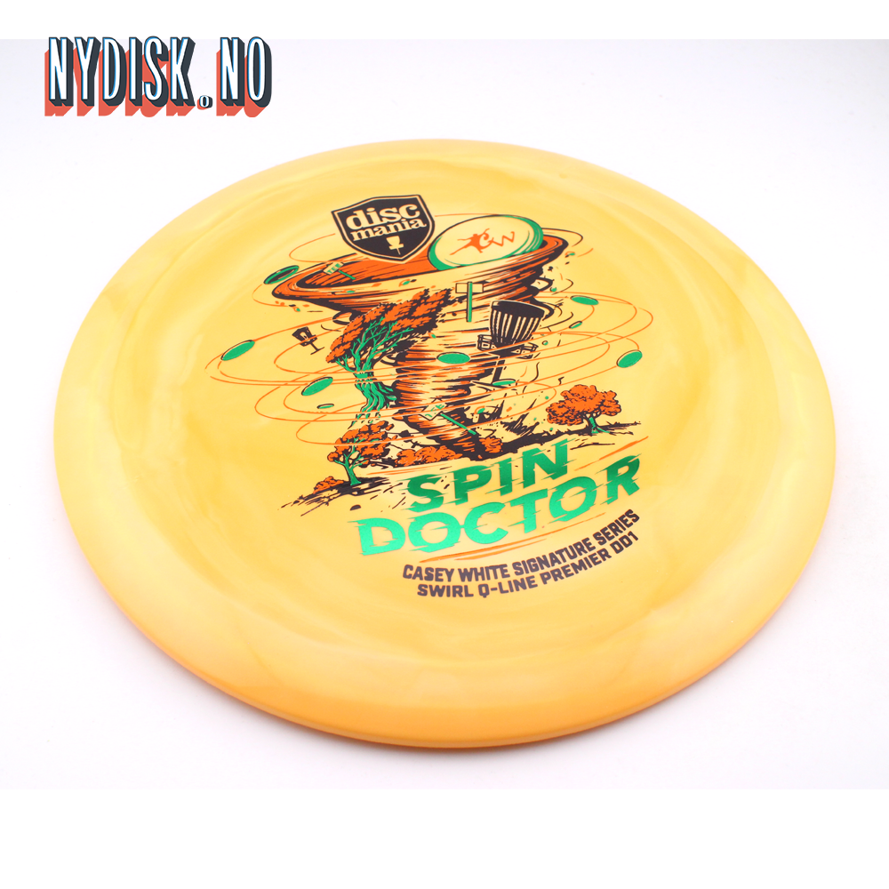Discmania Q-Line Swirl Premier DD1 Spin Doctor - Casey White 2026