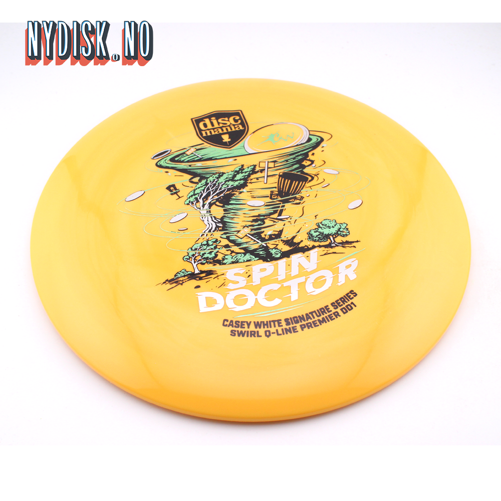 Discmania Q-Line Swirl Premier DD1 Spin Doctor - Casey White 2026