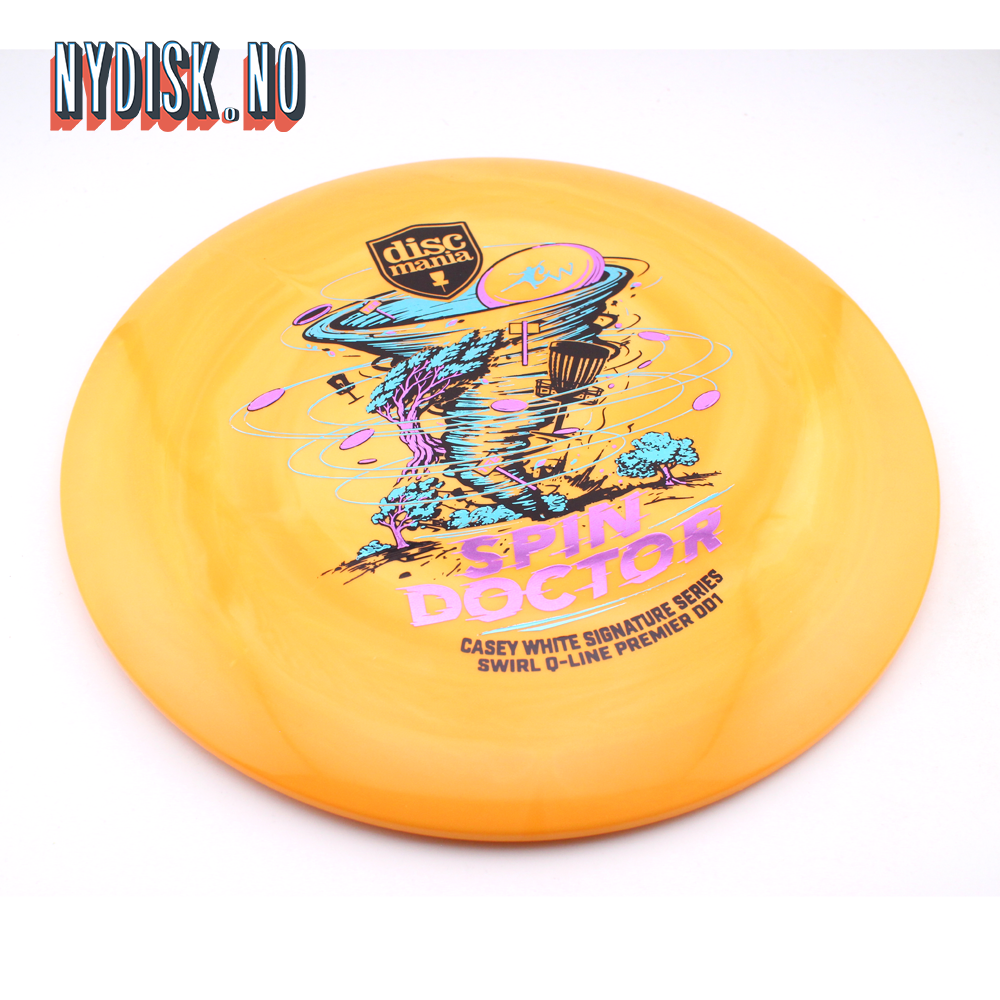 Discmania Q-Line Swirl Premier DD1 Spin Doctor - Casey White 2026