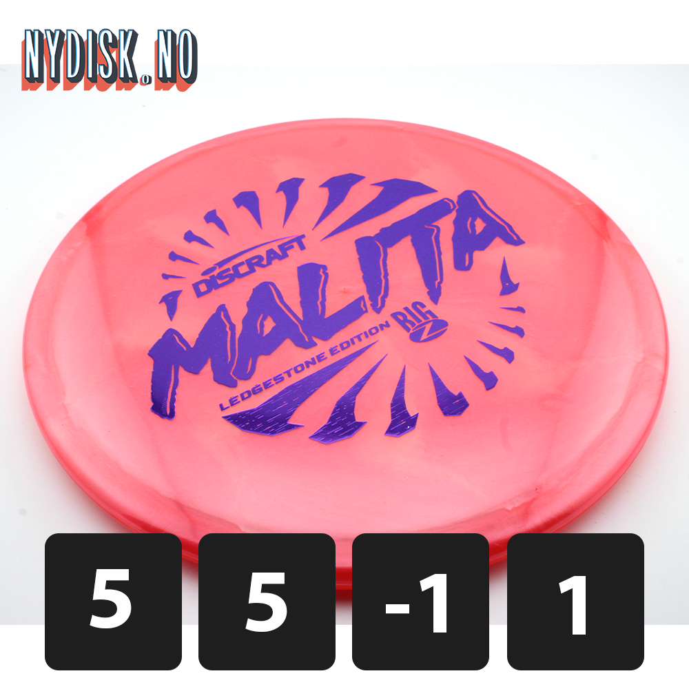 Discraft Big Z Swirl (8-Hole) Malita - Ledgestone