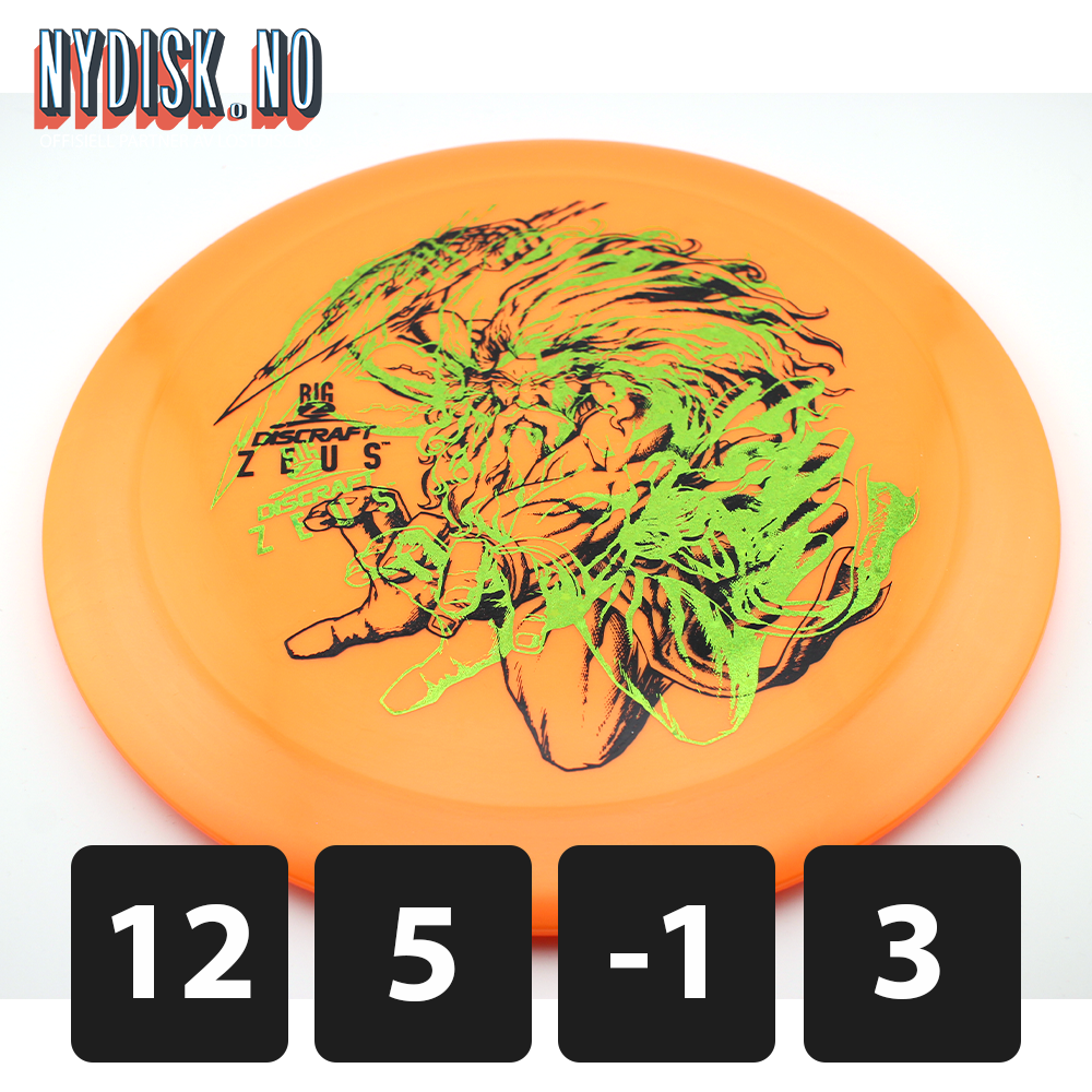 Discraft Misprint Big Z Zeus